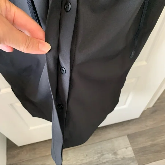 REI Co-op | Elegant Black Sun Up Shirt Dress - Picture 10 of 14